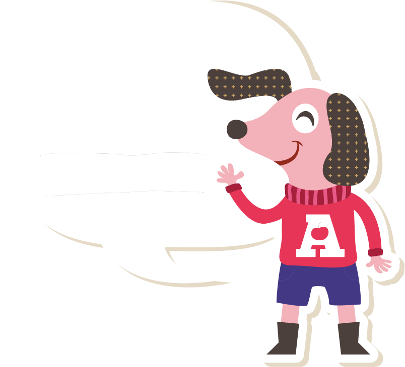 Hello Puppy 1000*1000 Transprent Png Free Download - Cartoon (1000x1000)