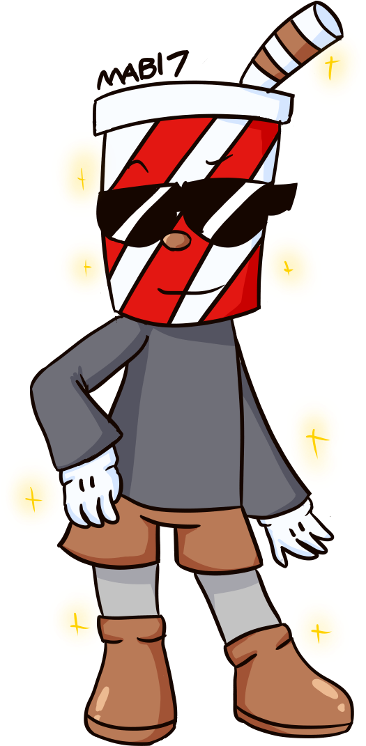 Cool Fast Food Cup By Braddrawsstuff17 - Cartoon (533x1098)