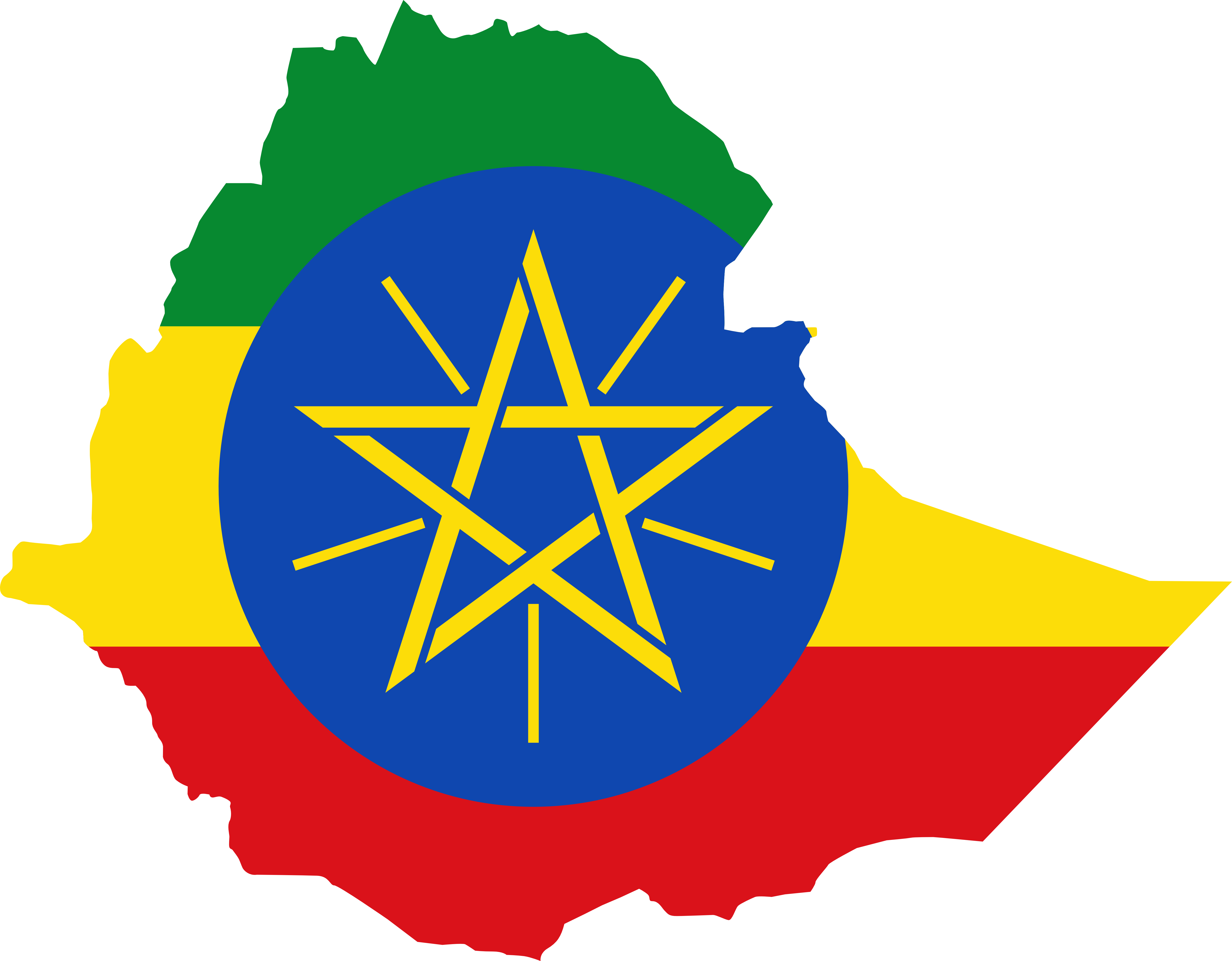 Fun Facts About Ethiopia - Ethiopia Png (5555x4332)