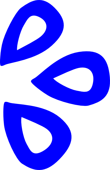 Blue Tears Clip Art - Clip Art (384x592)