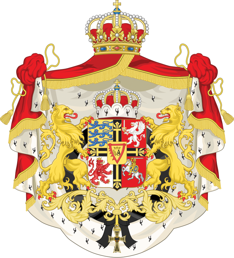 Coat Of Arms Of The United Baltic Duchies By Regicollis - Royal Coat Of Arms (777x857)