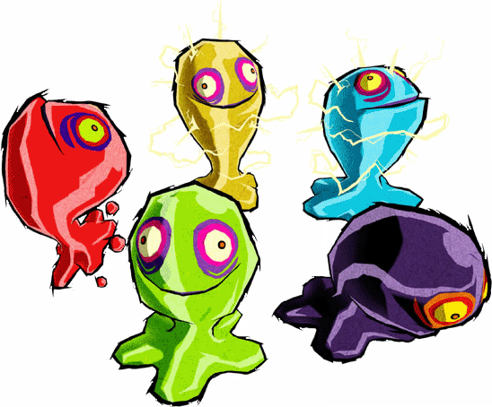 Chuchu - Legend Of Zelda Monster (548x454)