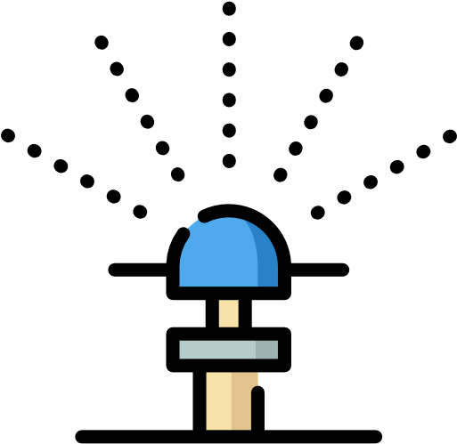Sprinkler Free Icon - Irrigation Sprinkler (512x512)
