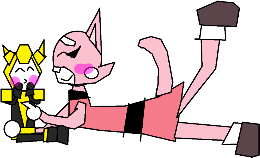 Shima And Baby Bumblebee By G1bfan - Cartoon (1024x772)