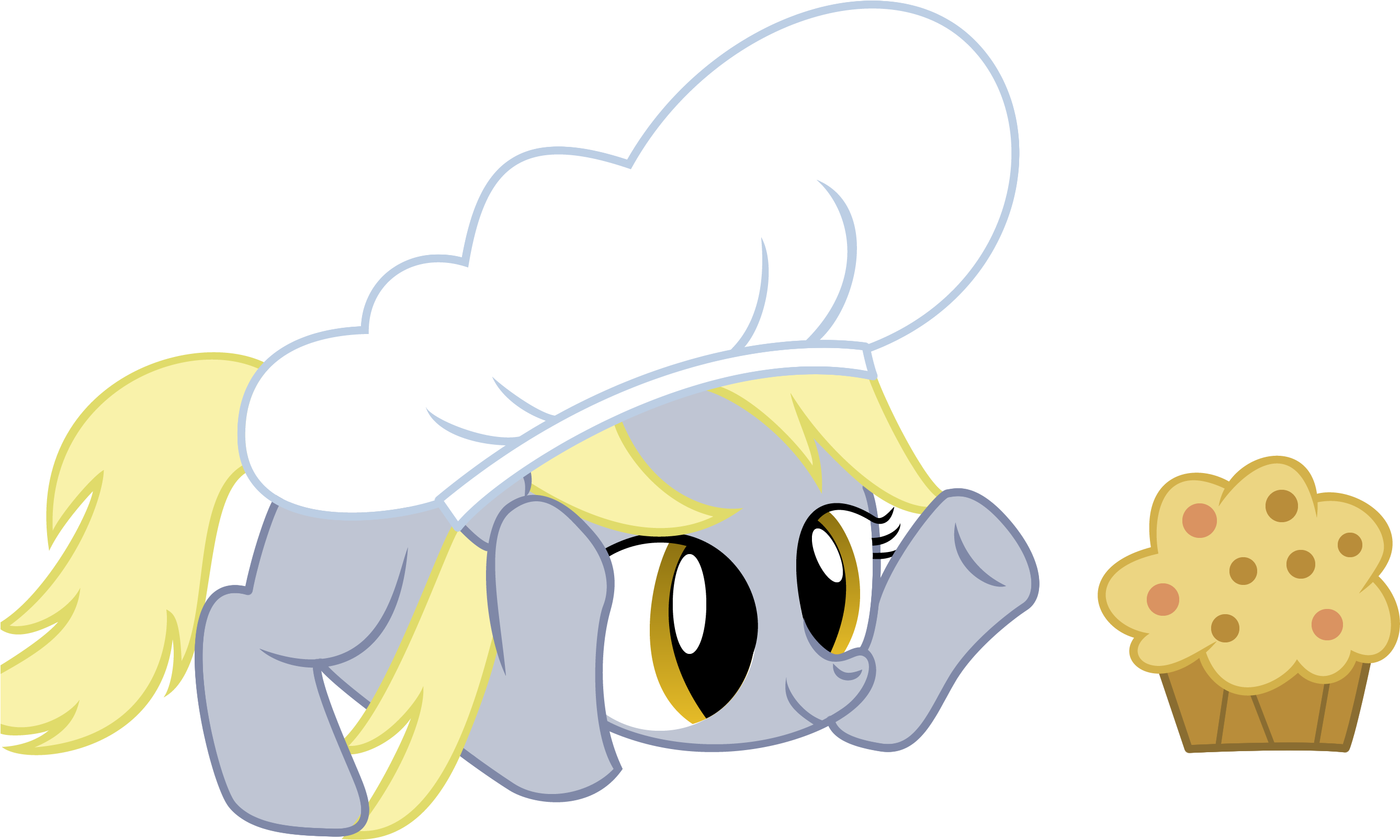 Derpy Hooves Muffin My Little Pony Cupcake - Derpy Hooves Muffin My Little Pony Cupcake (2813x1778)
