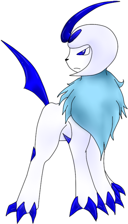 Spirit The Lugia Absol - Cartoon (900x806)