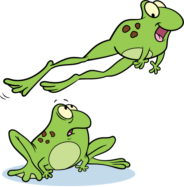 Leap Frog 630×640 Pixels - Leaping Frogs Clipart (630x640)