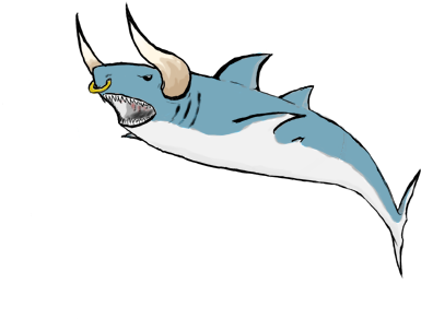 Bull Shark By Bluefire427 On Deviantart Bull Shark - Illustration (504x360)