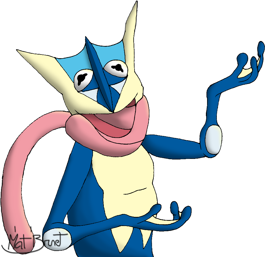 Kermit The Frog As Greninja By Animat505 On Deviantart - Kermit The Greninja (969x950)