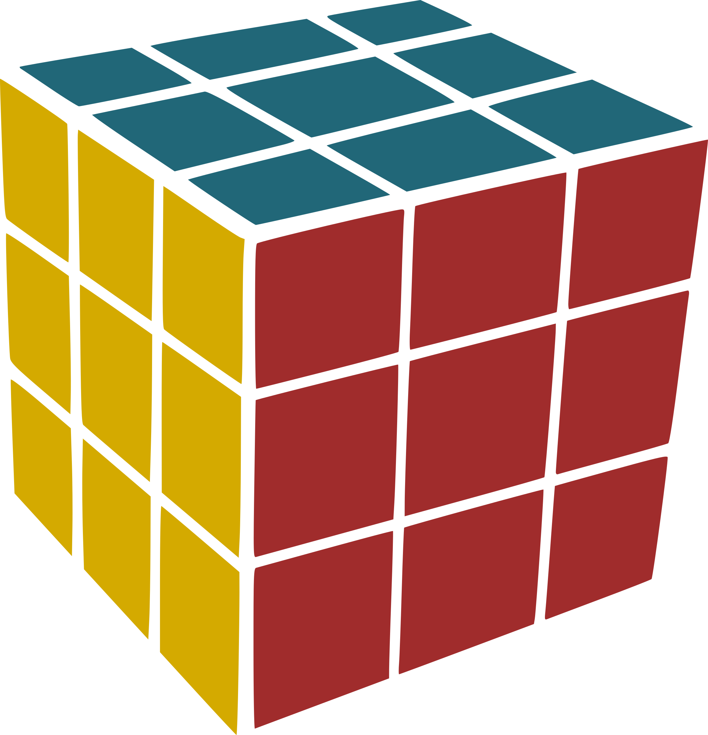 Rubik Clip Art At Clker - Rubik's Cube Vector Png - (694x720) Png ...