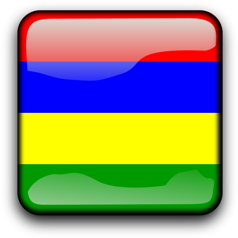 Flag Of Mauritius Png Clip Arts - Mauritius (800x800)