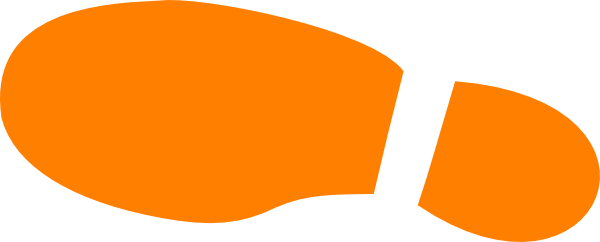 Converse Clipart Sole Shoe - Clip Art Shoe Print (600x242)