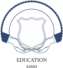 School Logo Designs Photoshop - Design (389x346)