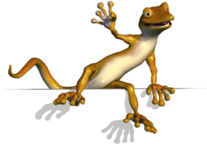 Lizard Clipart Transparent - Lizard Png (426x336)
