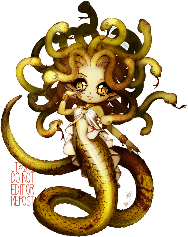 Medusa Greek Mythology Anime (798x1002)