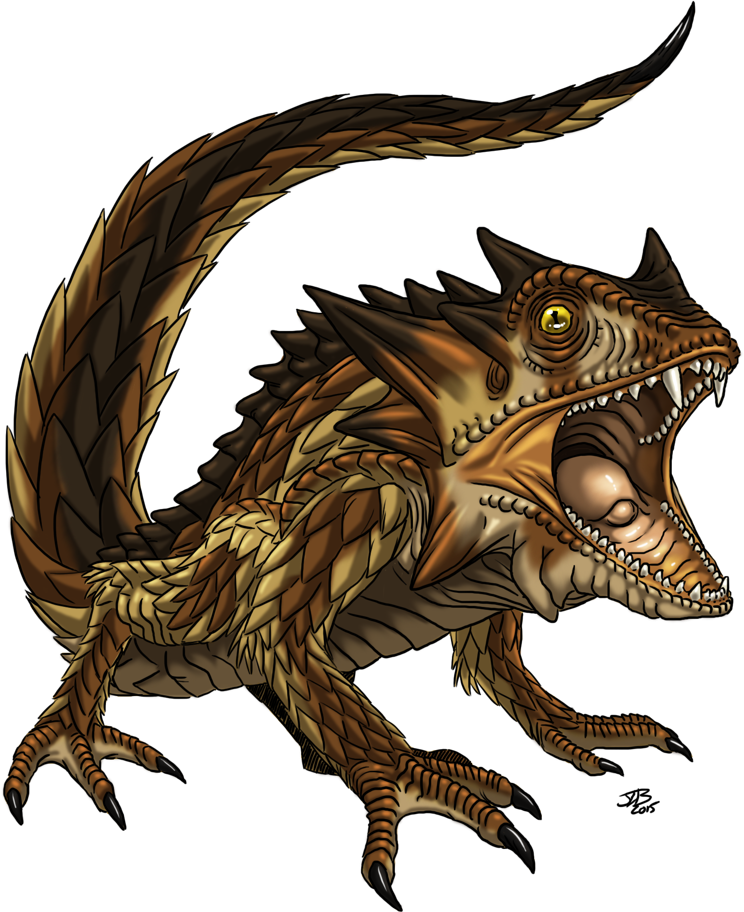 Desert Lizard By Prodigyduck On Deviantart - Dragon (1545x2000)