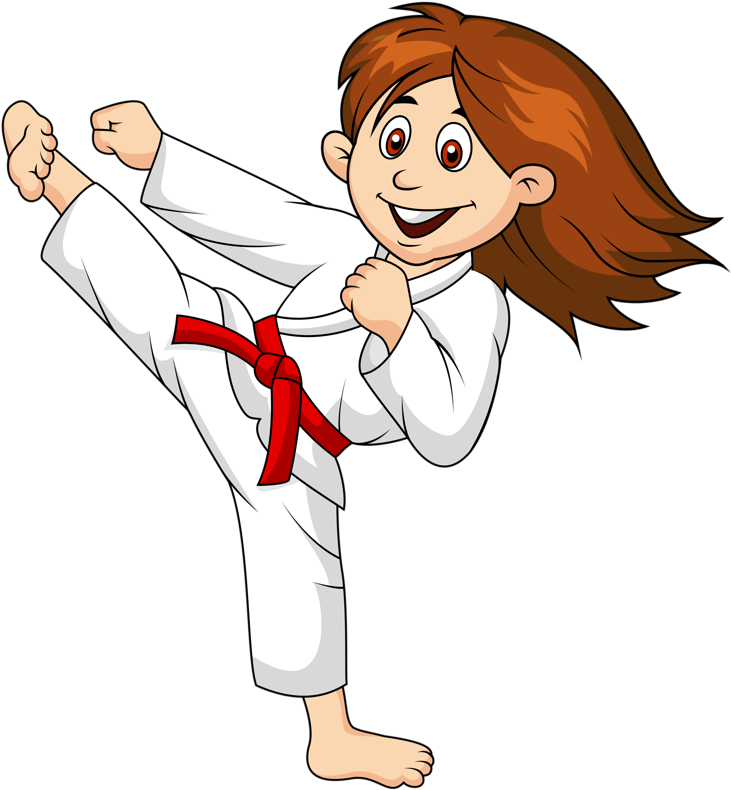 Album - Do Karate Cartoon (734x800)