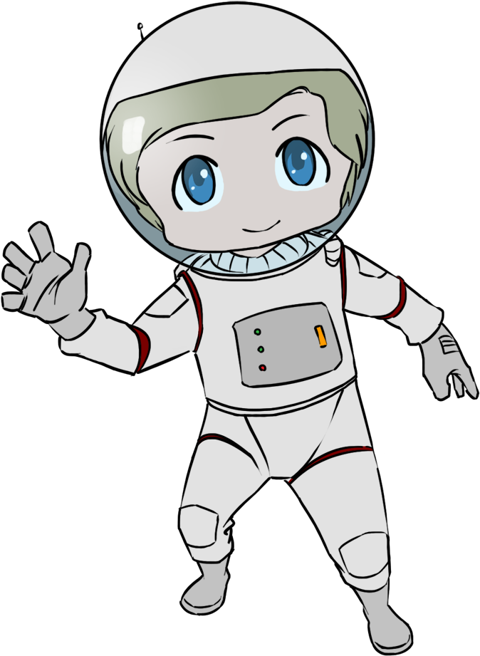 Pin Public Domain Clip Art Free For Commercial Use - Astronaut Animation Png (1000x1000)