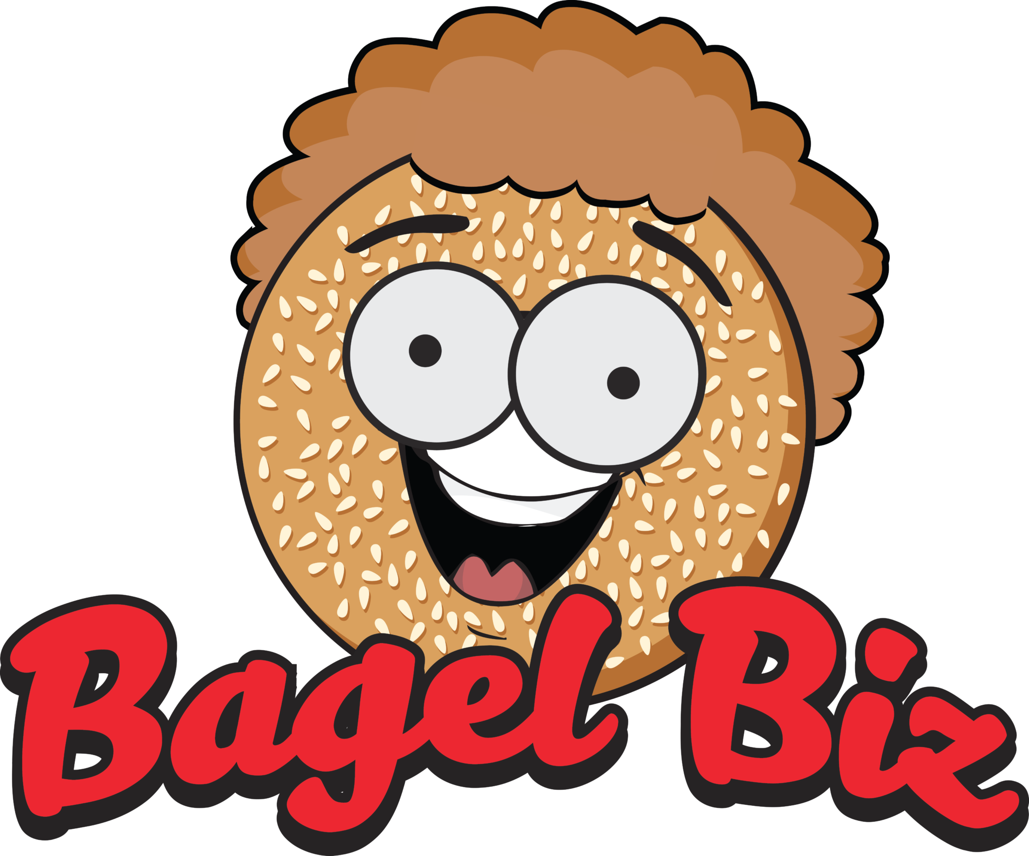 Bagel Biz Bagel Biz - Cartoon Bagel (2048x1704)
