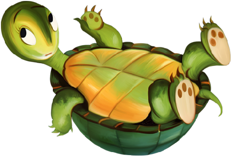 Cartoon Tortoise And Turtle Clip Art Images - Cuento La Pequeña Tortuga (500x500)