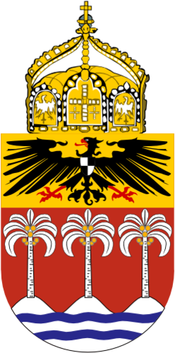 Proposed Coat Of Arms Samoa 1914 - Coat Of Arms In Cameroon (247x498)