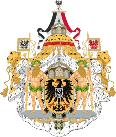 The Coats Of Arms Of The German Empire - Hohenzollern Coat Of Arms (400x471)