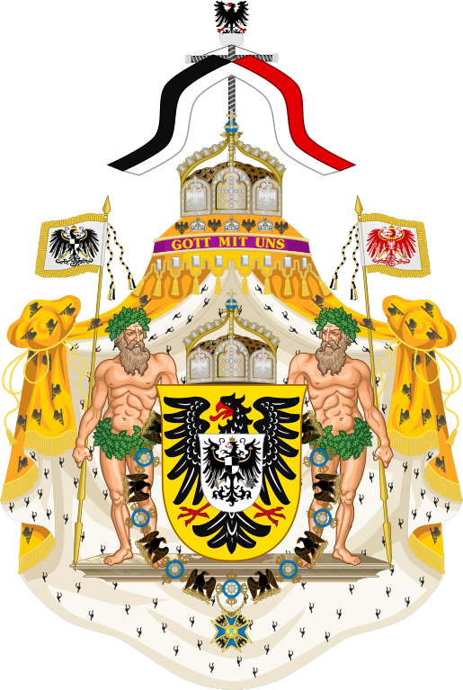 Greater Coat Of Arms Of The German Emperor - Coat Of Arms Of Germany (515x767)