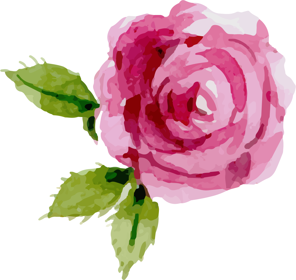 Rose Png Clipart Image 04 - Wunderliche Rosen-blumenhochzeits-einladungskarte Karte (1166x1103)