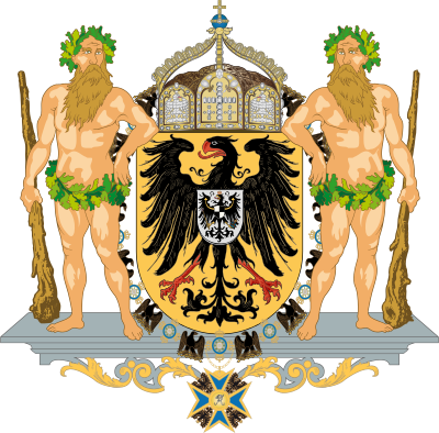 The Coats Of Arms Of The German Empire - Royal Crests Of Europe (400x394)