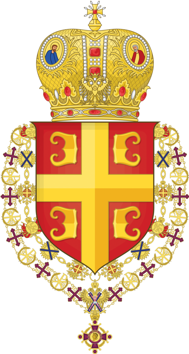 Activity - Byzantine Coat Of Arms (654x1221)