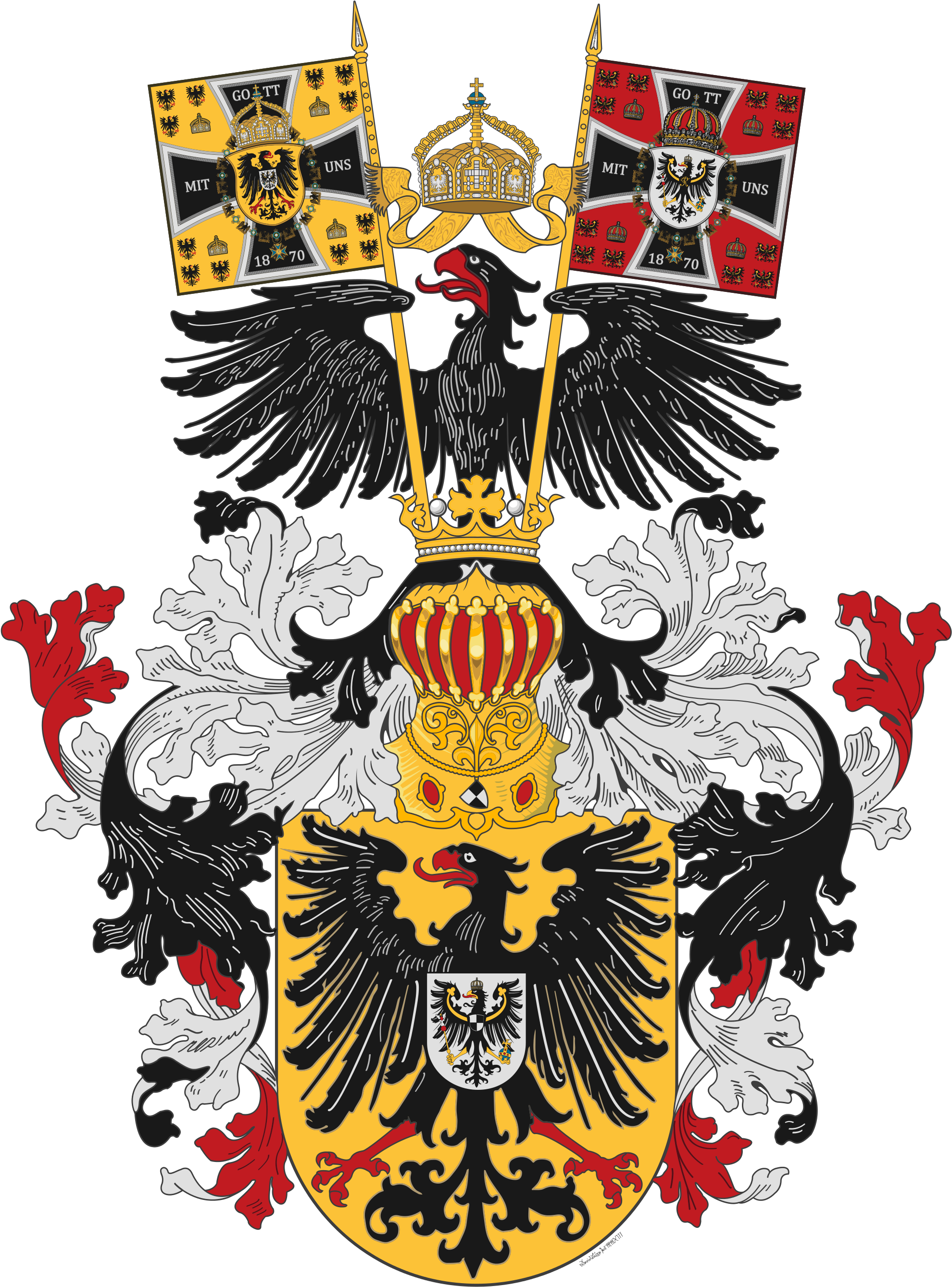 Open - German Coat Of Arms (2000x2731)