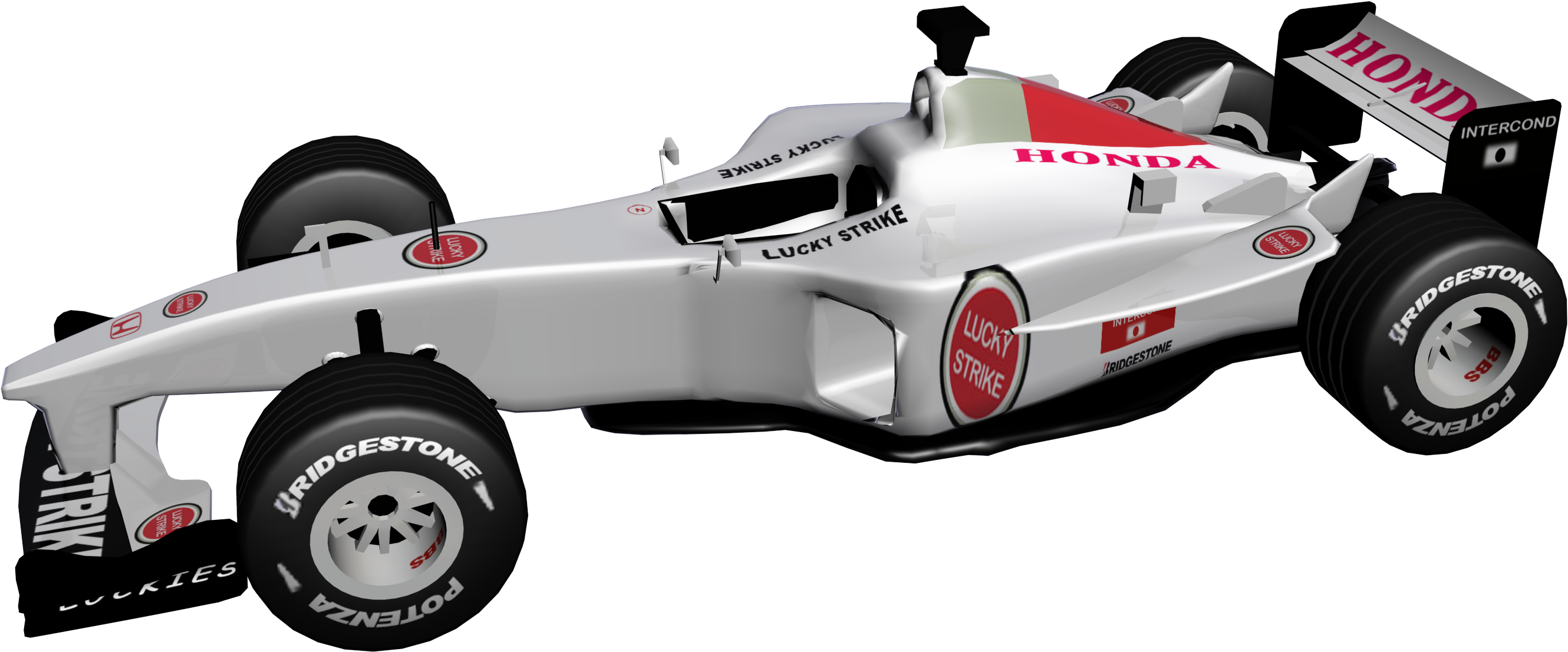 Honda F1 Formula Car Clipart Png Clipartly Comclipartly - Honda Racing F1 Png (2788x1280)