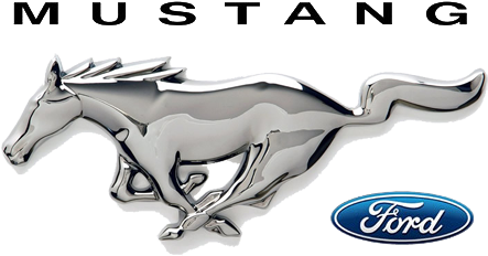 Ford Mustang Logo Vector - Ford Mustang Car Logo (475x265)