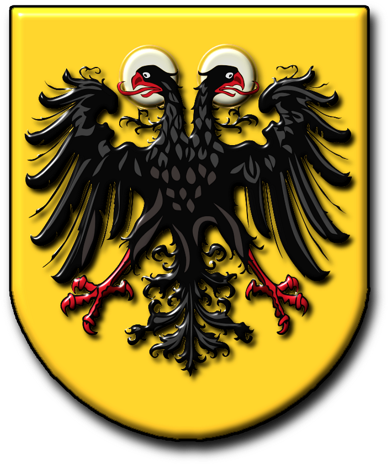 Wappen Heiliges Römisches Reich - Holy Roman Empire Flag (870x1050)