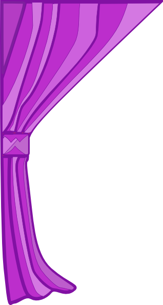 Theatre Curtains Clip Art (318x593)