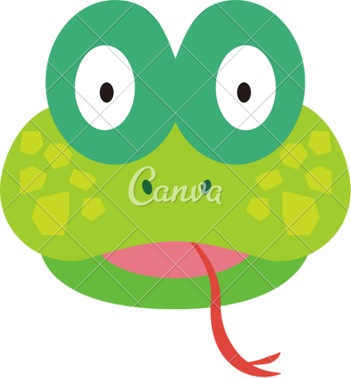 Snake Head Line Icon, Outline Vector Sign, Linear Style - Snake Head Clipart (510x550)