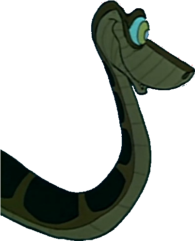 Kaa Render 2 By Doublea2015 - Jungle Book Snake Png (419x506)