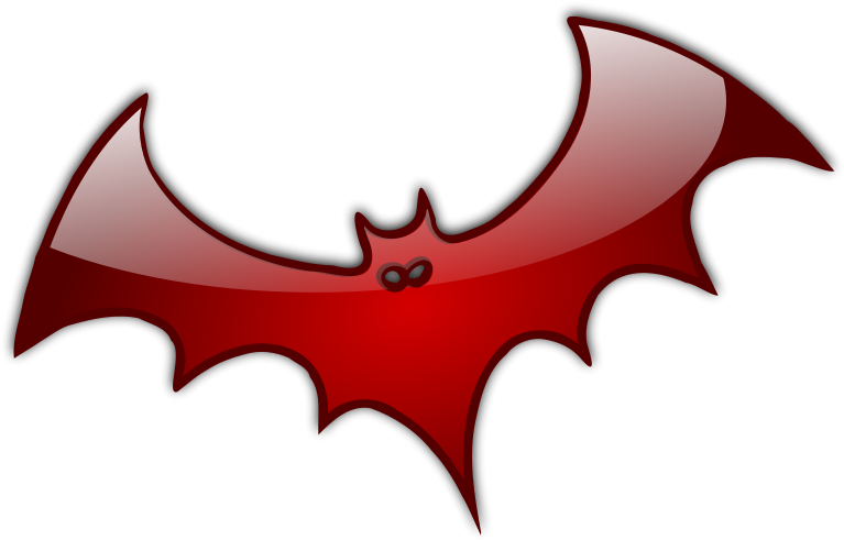 Halloween Bat Shower Curtain (800x520)