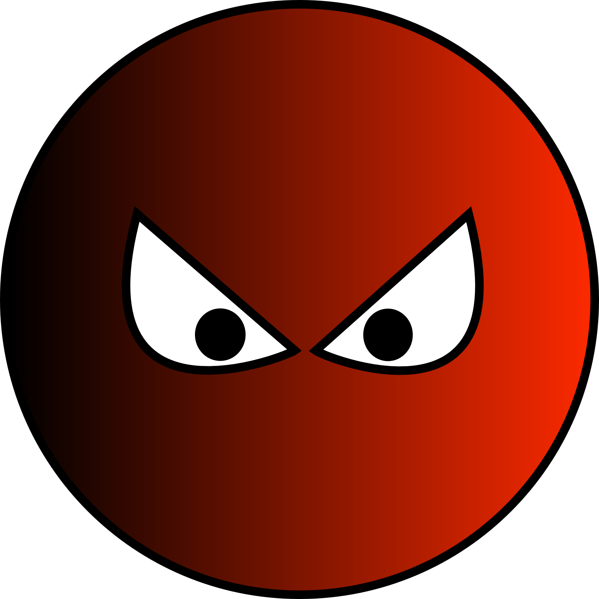 Snake Eyes Cliparts 4, Buy Clip Art - Red Ball With Eyes (1920x1920)