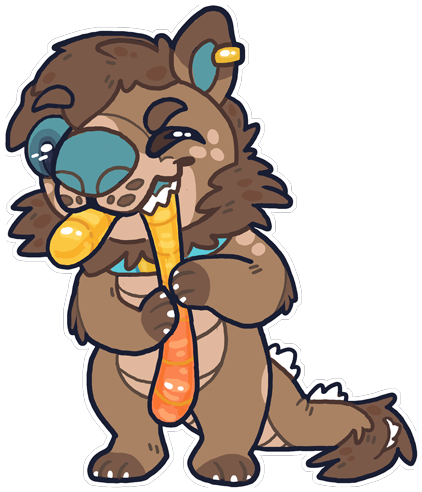 Gummy Worms - Cartoon (500x500)