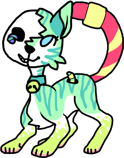 Zombie Gummy Worm Cat- Closed By Lovelyfloffey - Zombie Gummy Worm Cat- Closed By Lovelyfloffey (600x600)