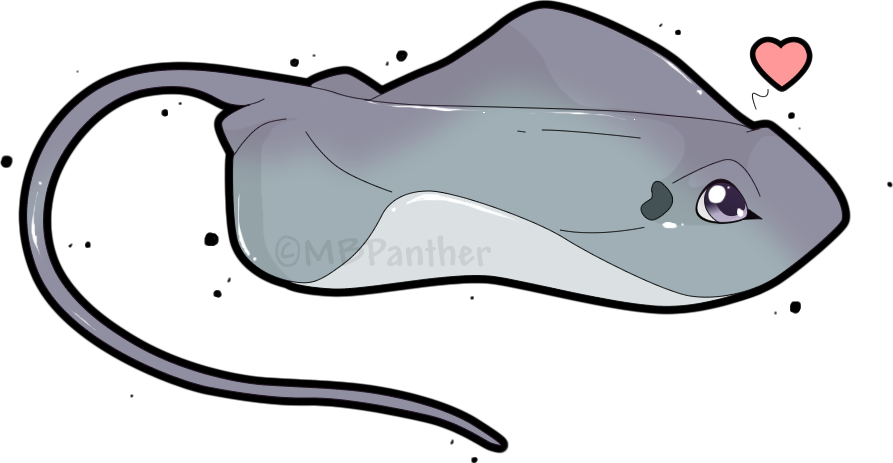 Stingray - Cartoon (893x463)