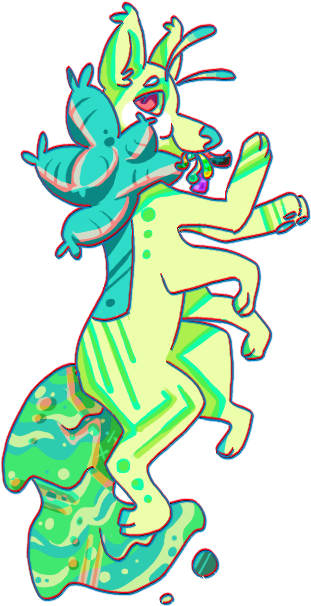 Your Love Of Gummy Worms Shall Never Surpass Mine - Illustration (400x640)