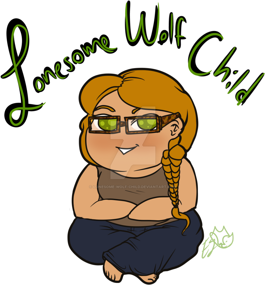 Lonesome Wolf Child's Profile Picture - Cartoon (1024x1024)