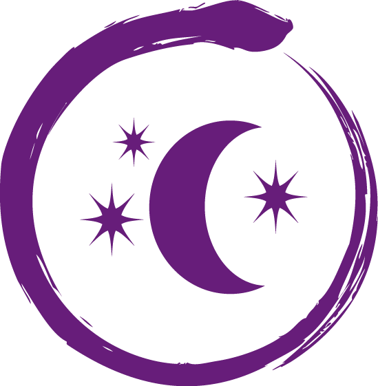 Ouroboros Snake Symbol Purple Innovation - Circle (549x561)
