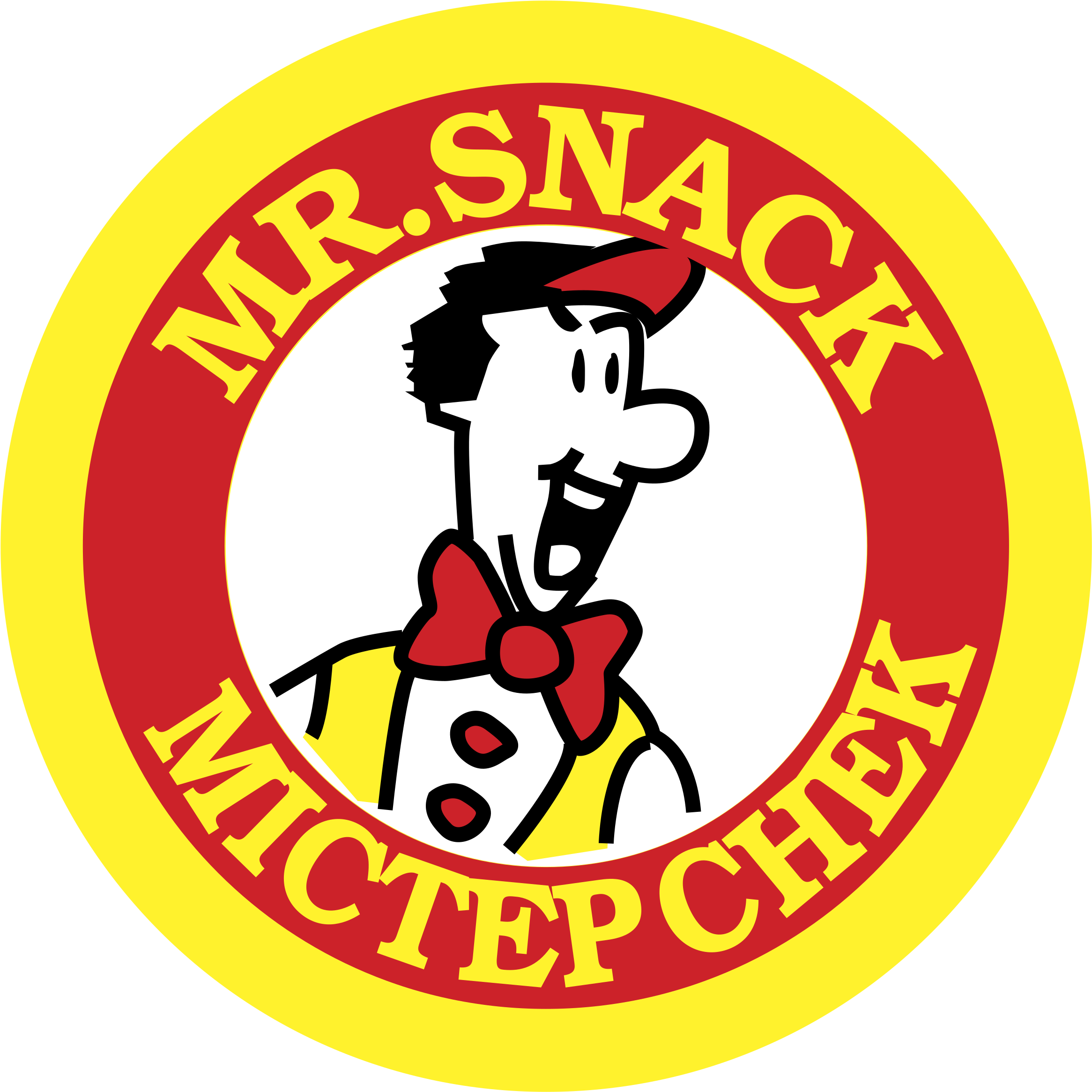Mr Snack Logo Png Transparent - Circle (2400x2400)