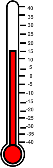 Thermometer In Degrees Celsius (228x587)