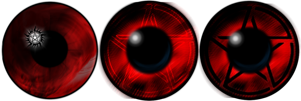 Red Eye Evil Png (1024x340)
