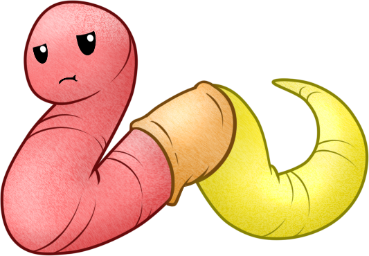 Sour Gummy Worm - Earthworm (533x370)