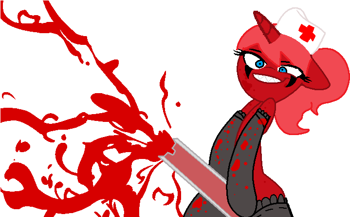 Skullie Pony With Exploding Thermometer By Lorettafox - Ow The Edge Transparent (756x444)